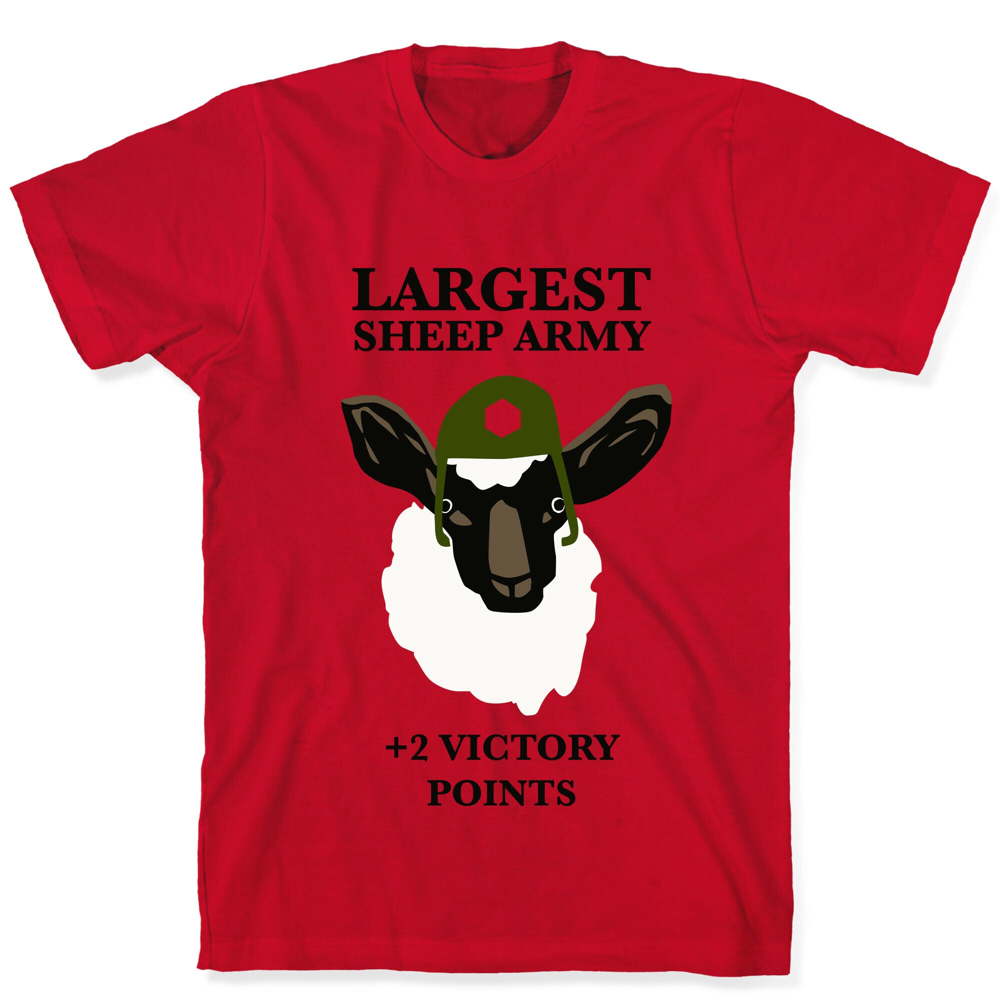 Largest Sheep Army T-Shirt